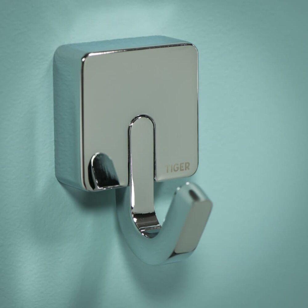 handdoekhaak Impuls chroom metaal 4,8 x 5,5 cm 387130346