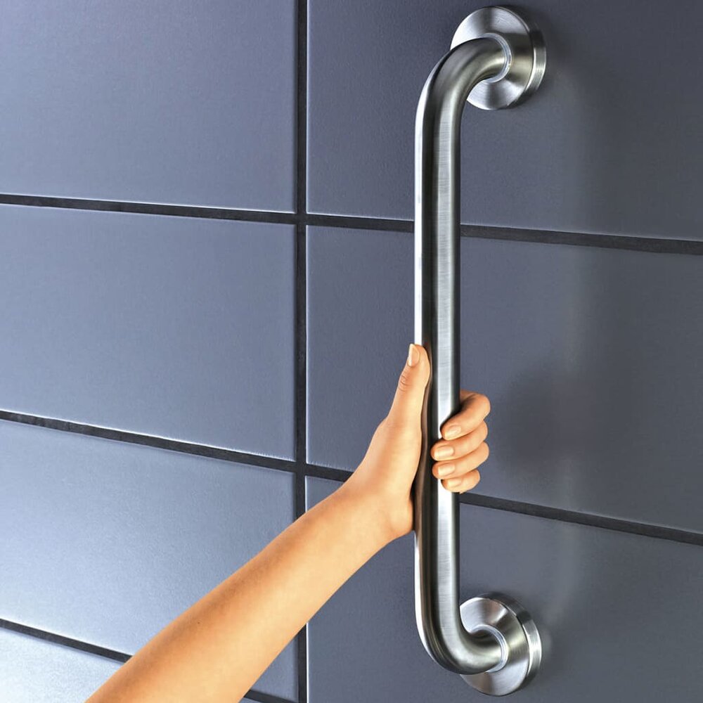 Badkamer handgreep 60 cm geborsteld roestvrij staal A00160051