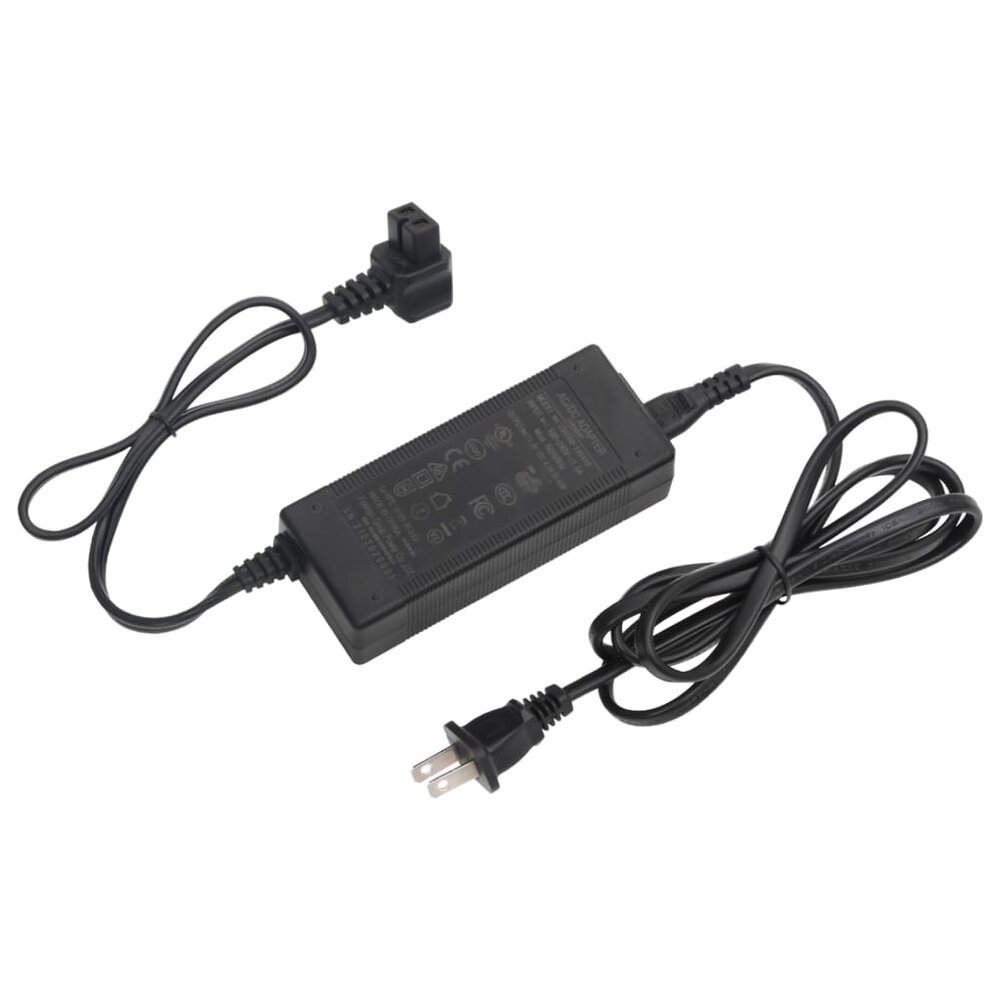 Koelbox met wielen en adapter 60 L PP en PE zwart en grijs