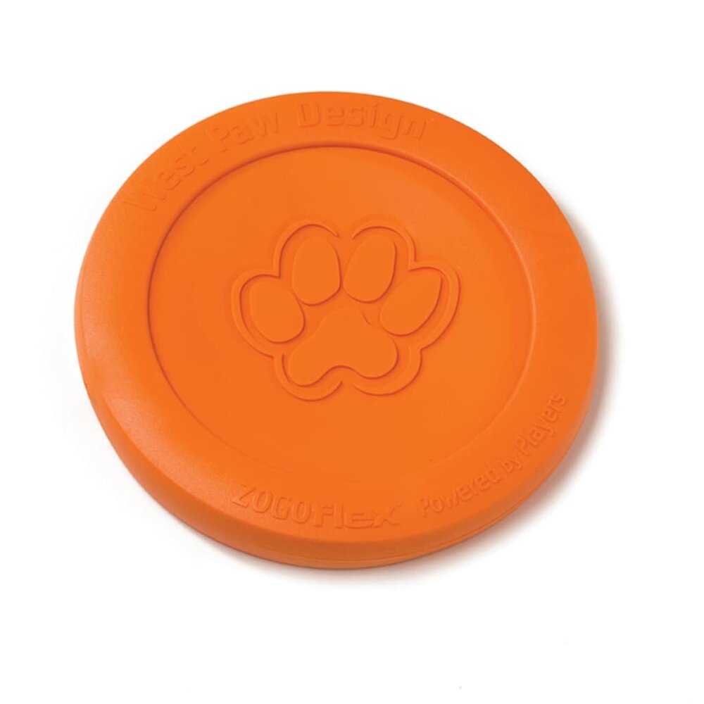 Hondenfrisbee Zisc oranje maat L 1937