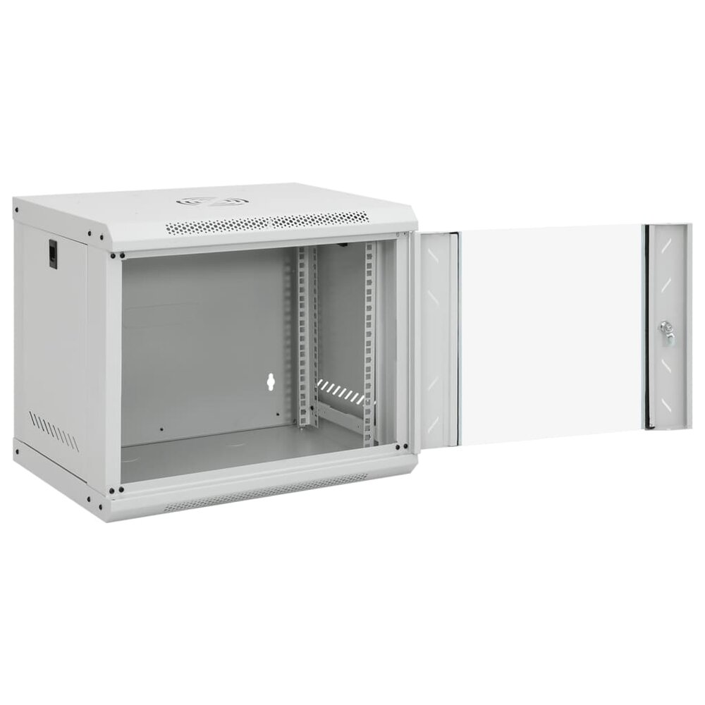 Netwerkkast wandgemonteerd 9U 19&amp;quot; IP20 53x40x45 cm