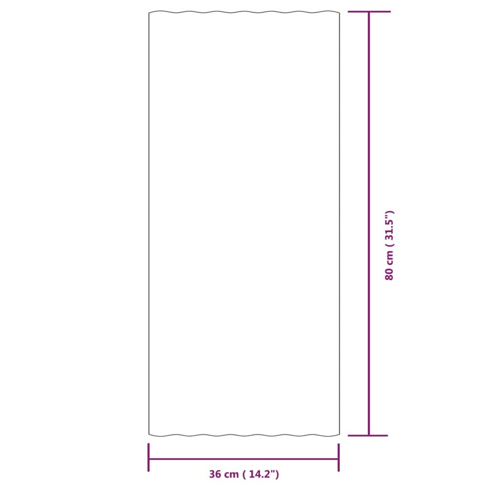 Dakpanelen 12 st 80x36 cm gepoedercoat staal grijs