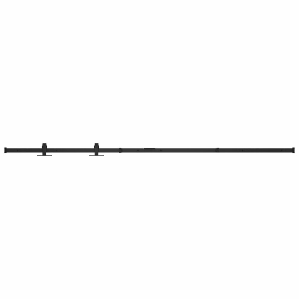 Ophangset voor minischuifdeur 183 cm koolstofstaal