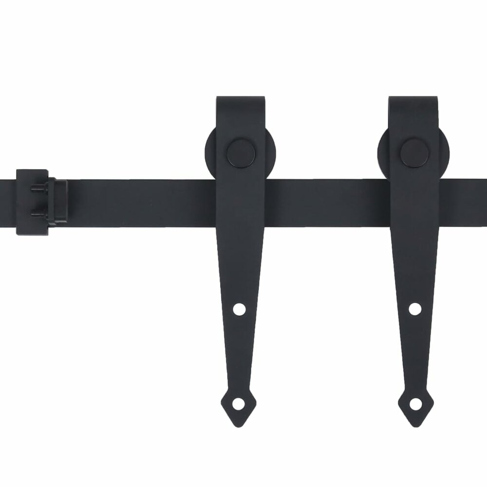 Ophangset voor minischuifdeur 152 cm koolstofstaal