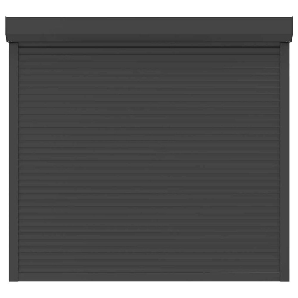 Rolluik 160x150 cm aluminium antracietkleurig