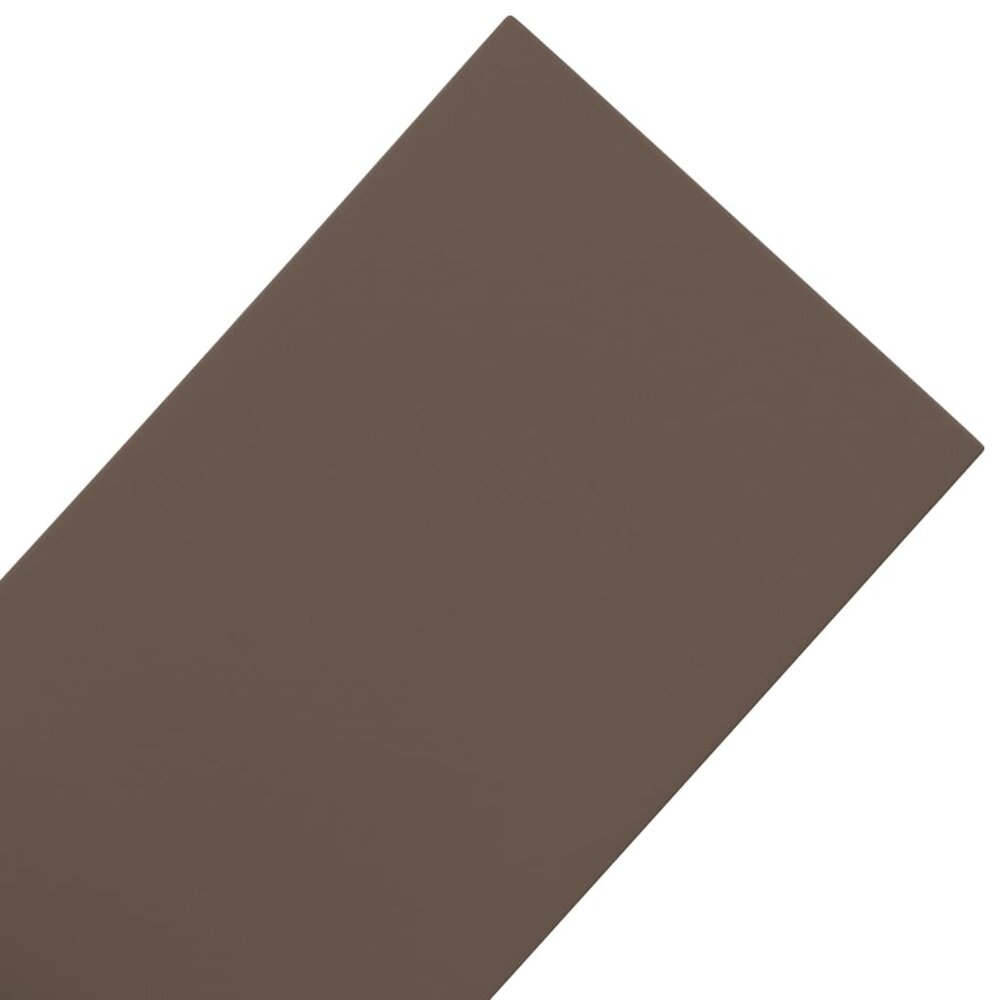Tuinranden 5 st 10 m 20 cm polyetheen bruin