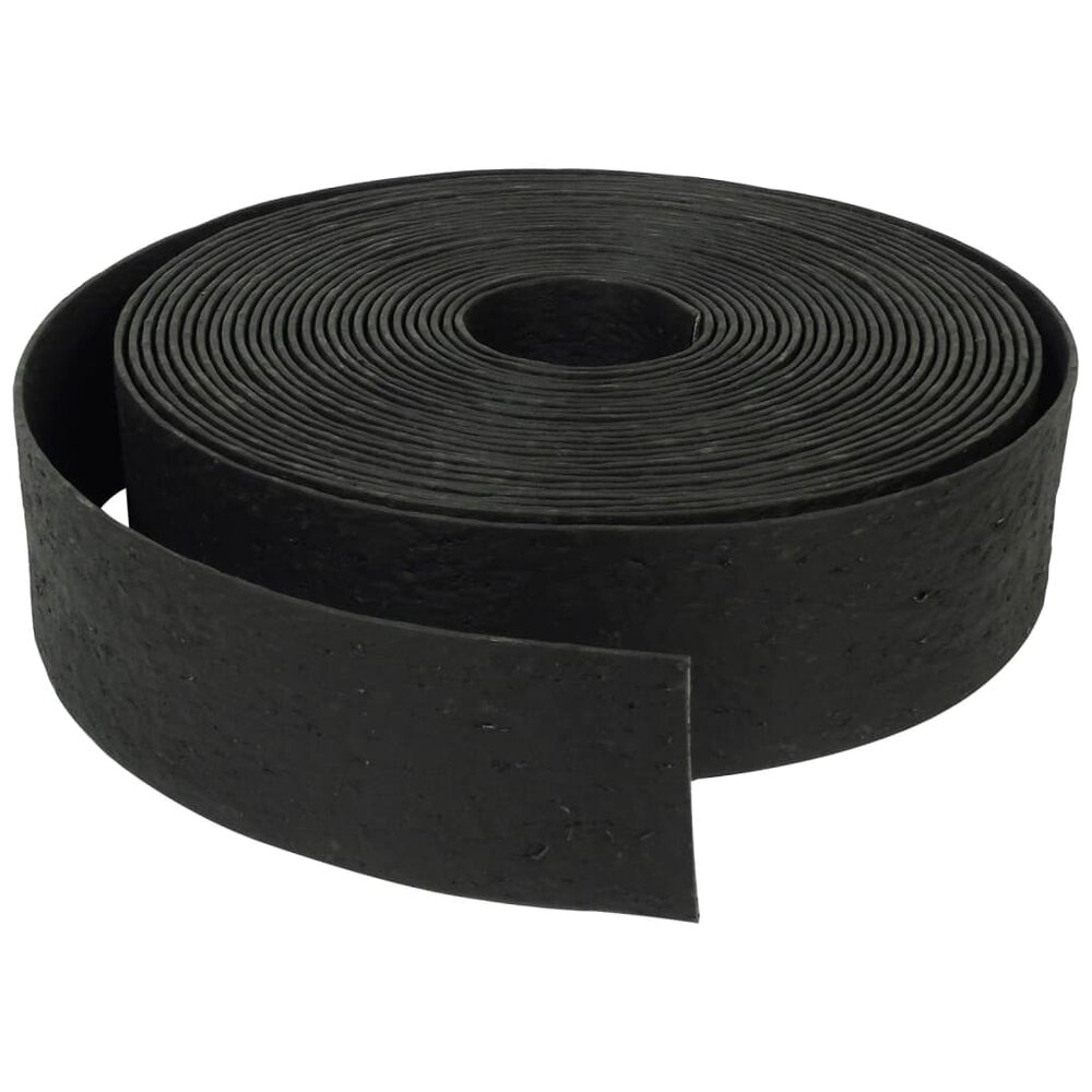 Borderrand getextureerd 0,12x24 m 5 mm zwart