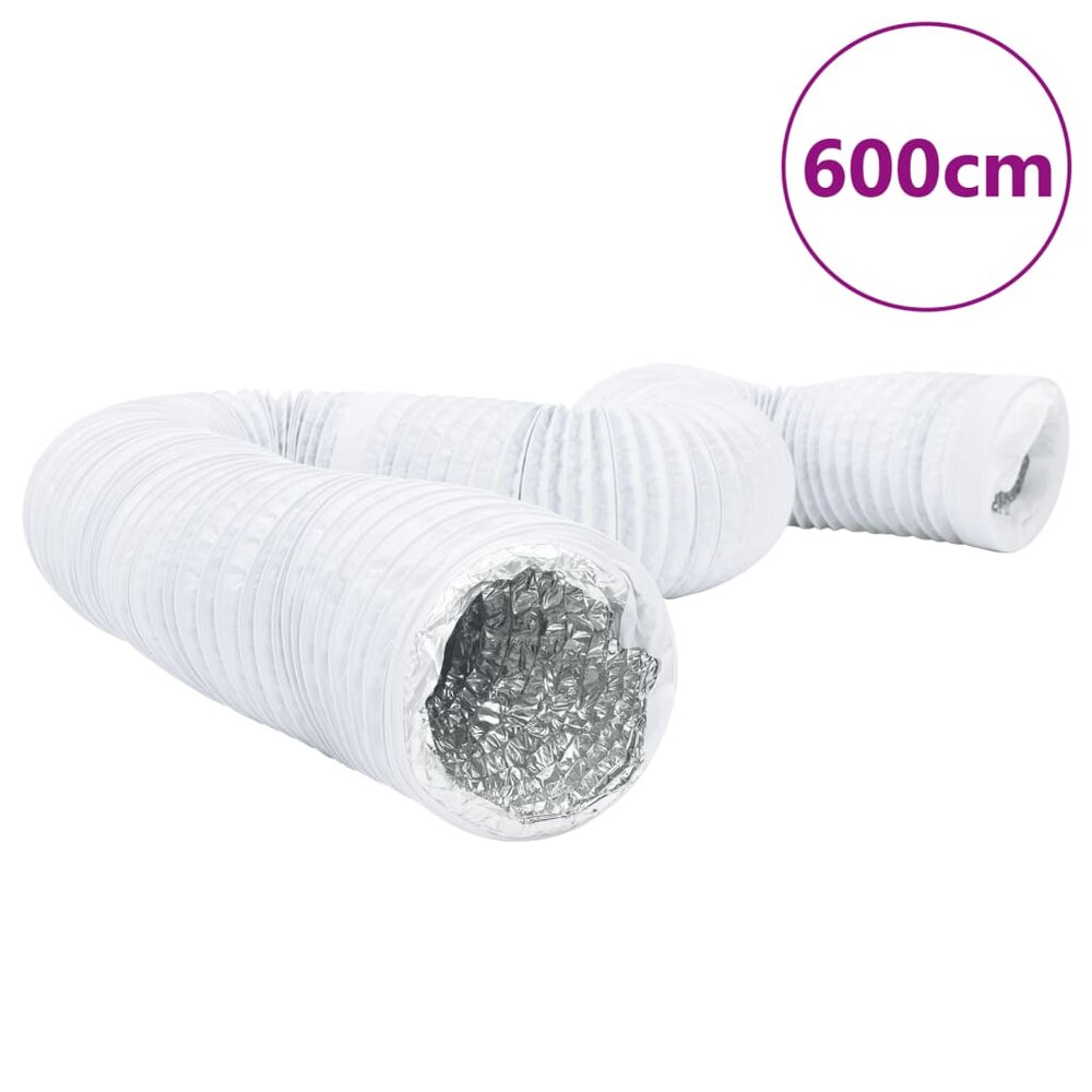 Ventilatieslang &Oslash;15 6 m cm aluminium en PVC
