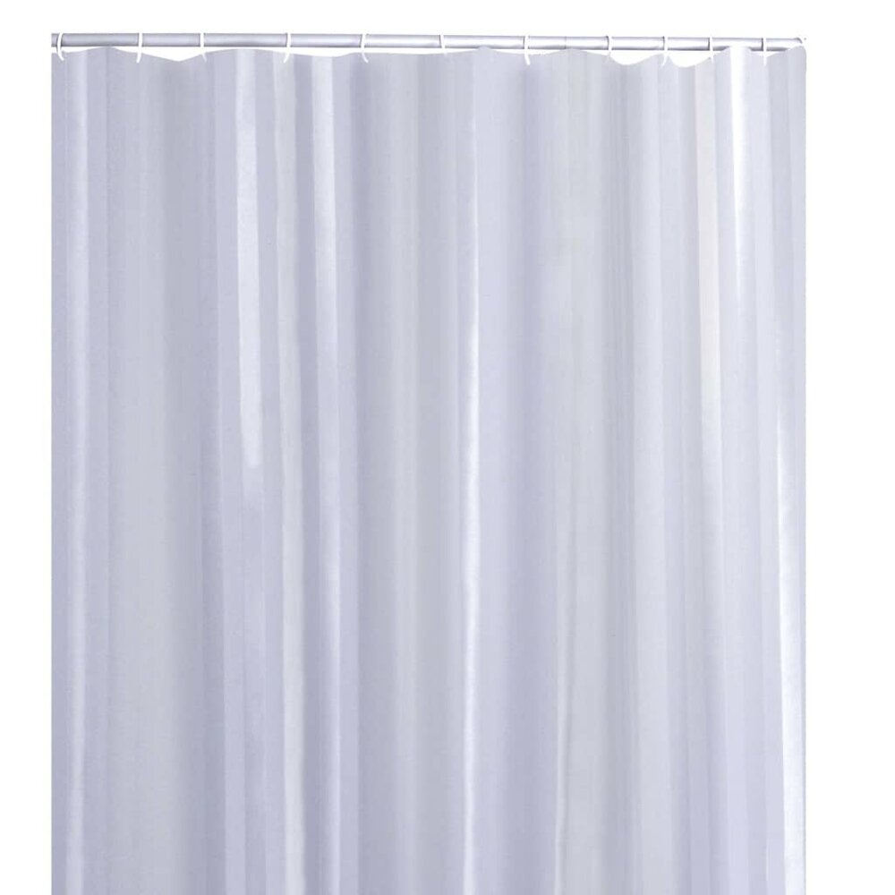 Douchegordijn Satin White 180x200 cm