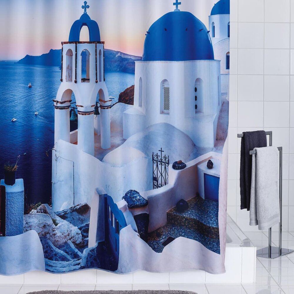 Douchegordijn Santorini 180x200 cm