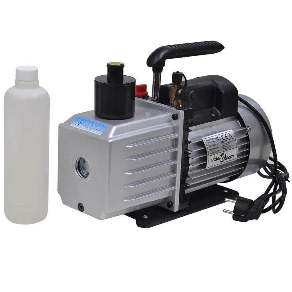 Vacu&uuml;mpomp 100 L/min met 2-voudige manometerset