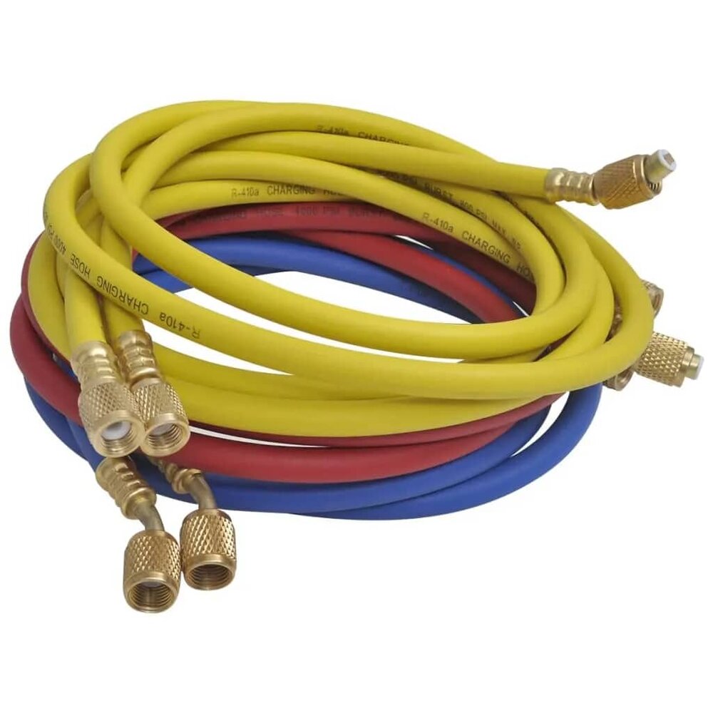 Vacu&uuml;mpomp 100 L/min met 4-voudige manometerset