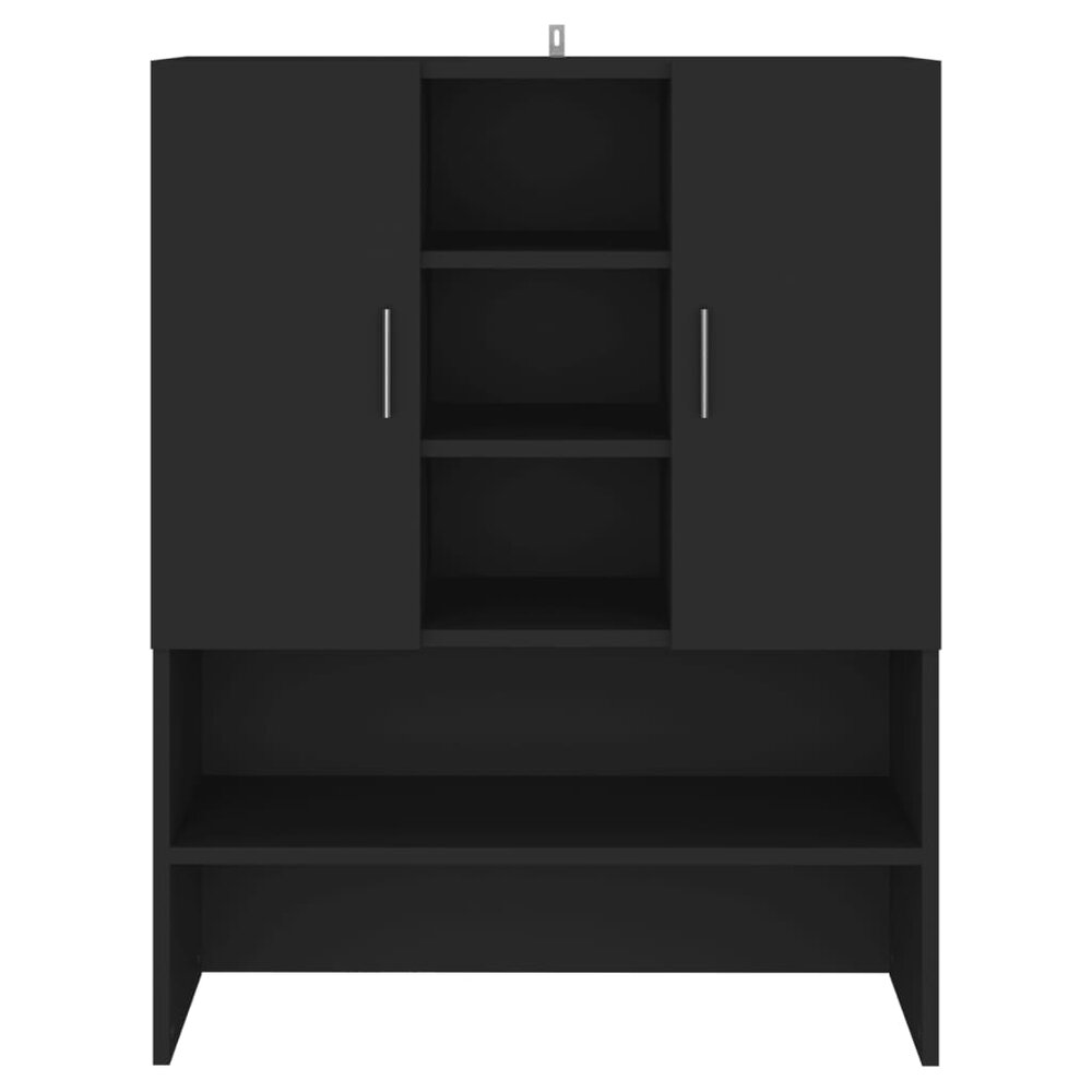 Wasmachinekast zwart