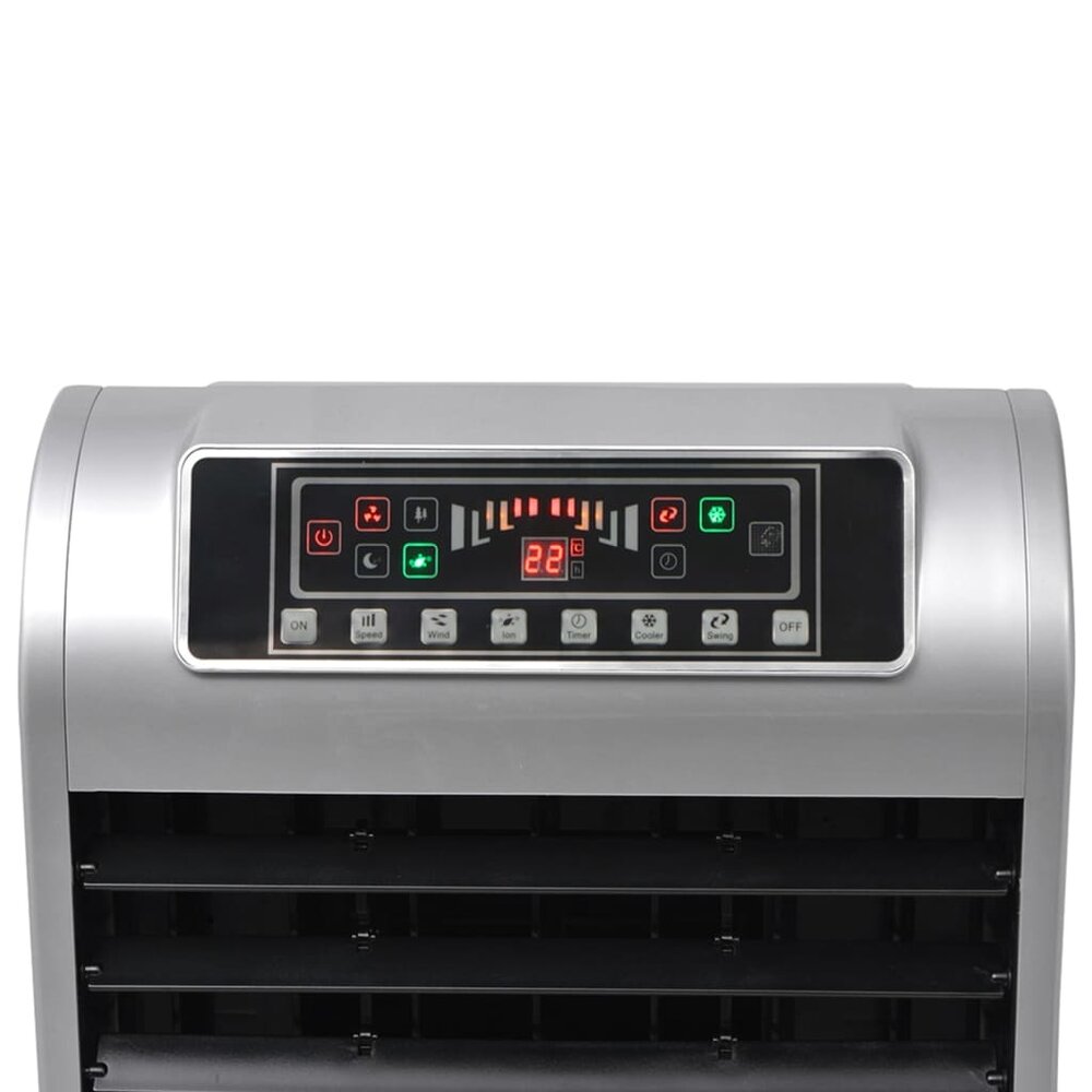 Luchtkoeler draagbaar 120 W 8 L 385 m&sup3;/u 37,5x35x94,5 cm