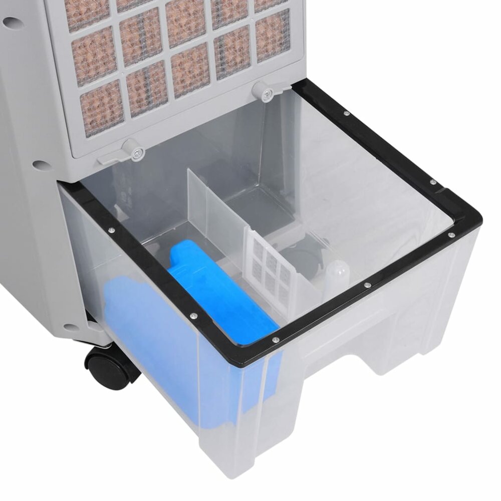 Luchtkoeler draagbaar 120 W 8 L 385 m&sup3;/u 37,5x35x94,5 cm