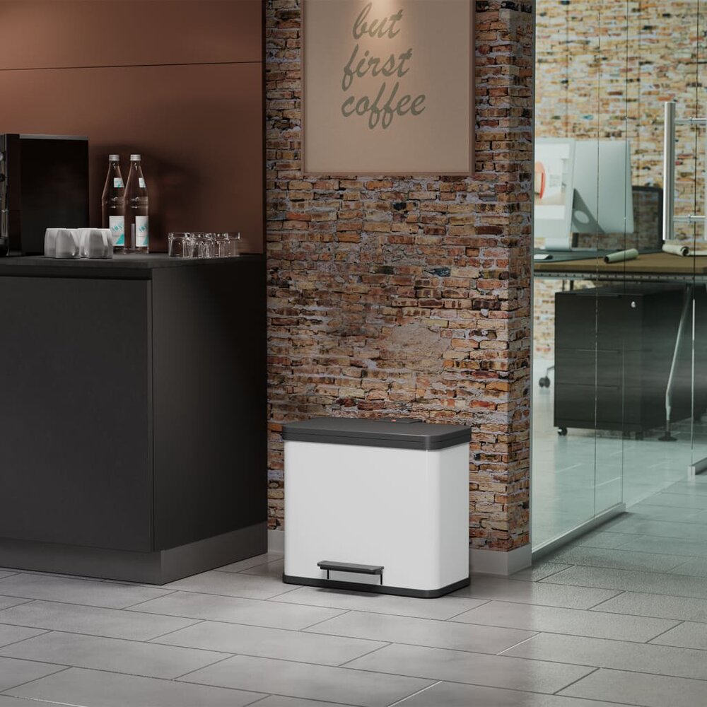 Pedaalemmer Oko Trio Plus maat L 3x9 L wit 0633-230