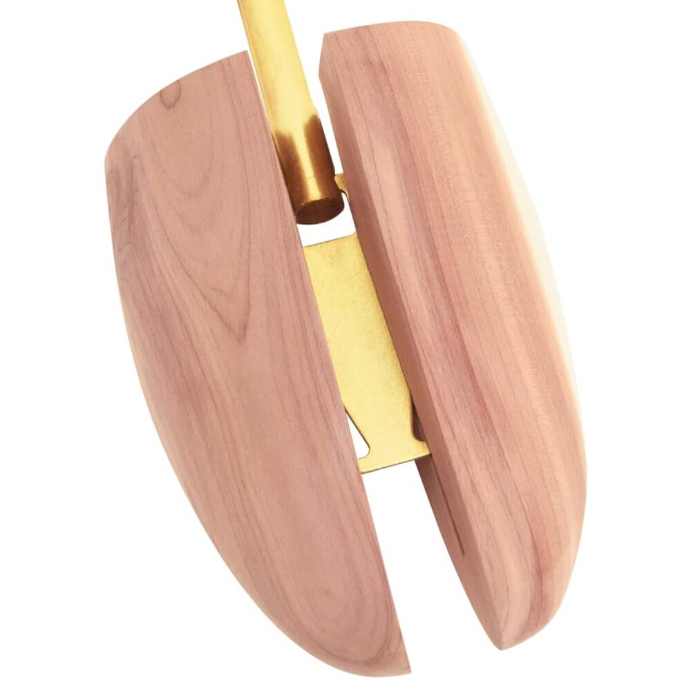 Schoenspanner met schoenlepel EU 42-43,5 massief cederhout
