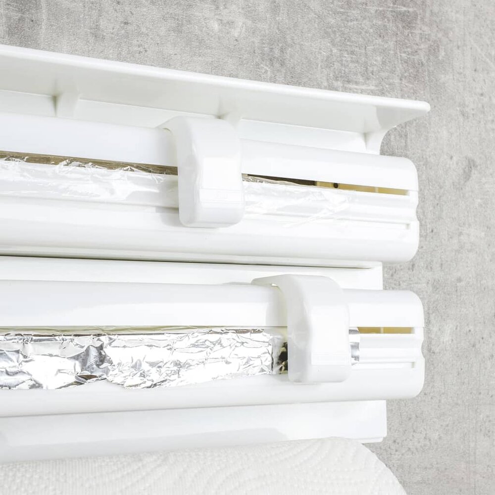 Rolhouder wandmontage wit