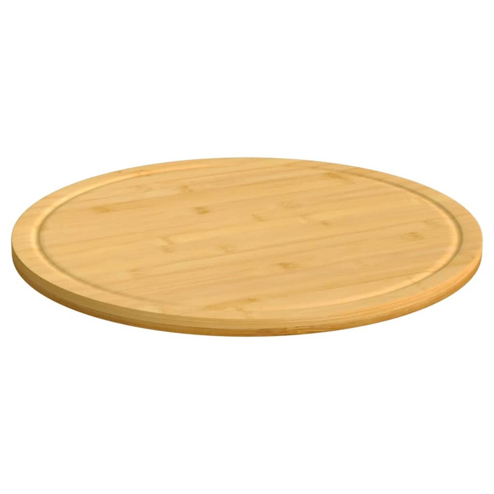 Snijplanken 6 st &Oslash;30x1,5 cm bamboe
