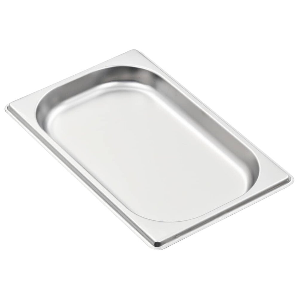 Gastronormbakken 12 st GN 1/4 20 mm roestvrij staal