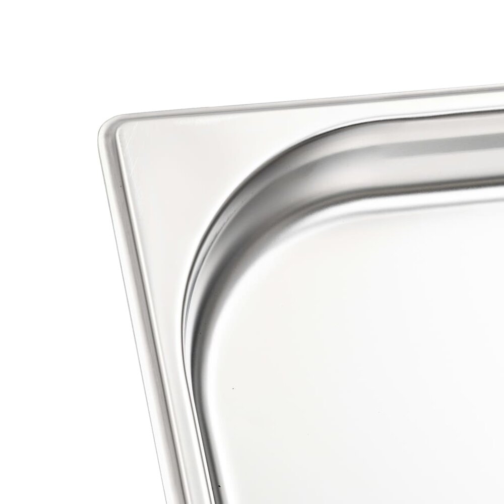 Gastronormbakken 12 st GN 1/4 20 mm roestvrij staal