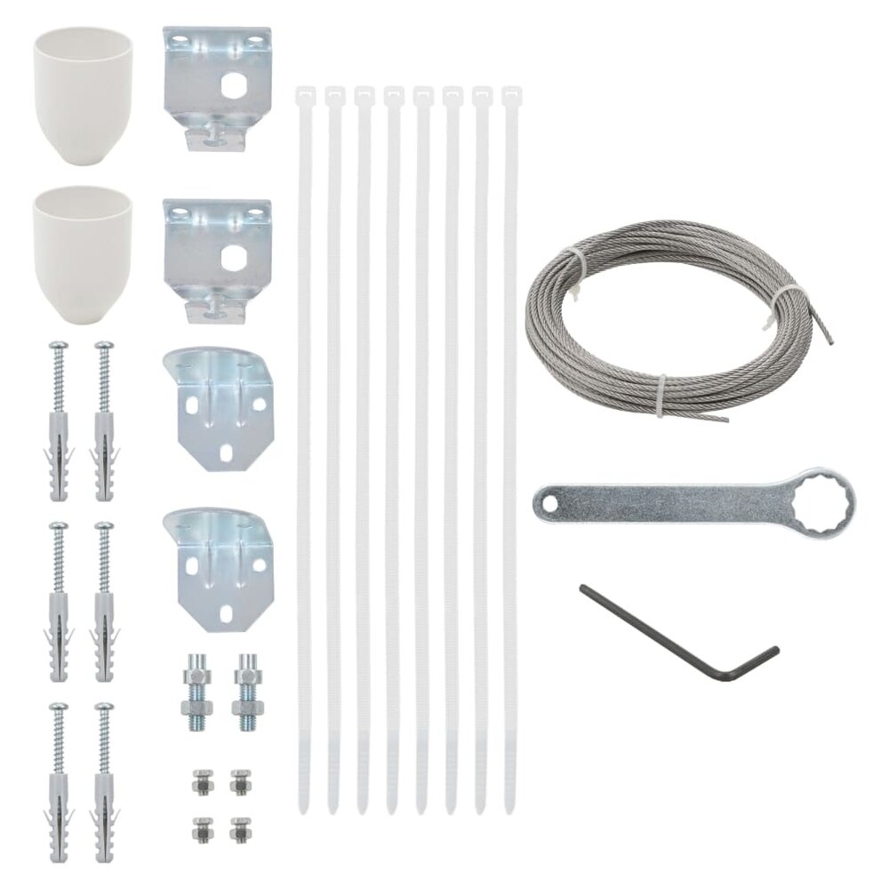Balkonscherm accessoireset 29-delig