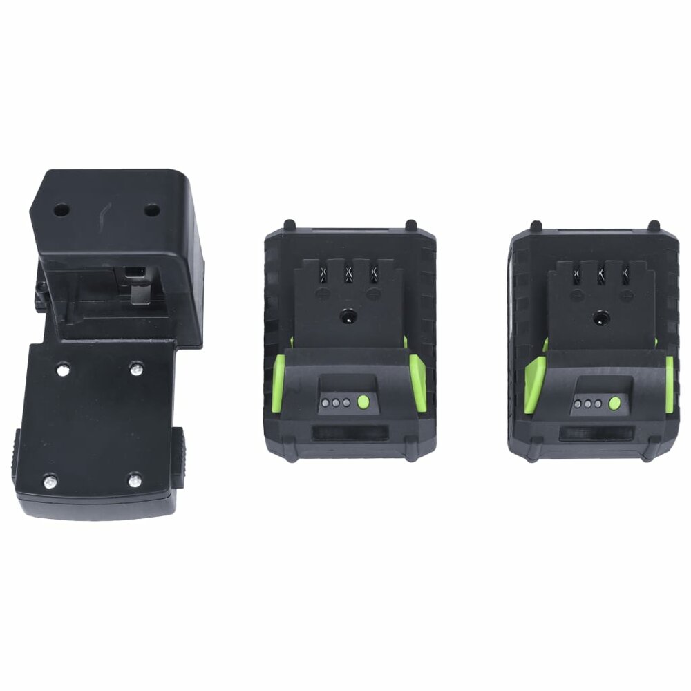 Accugrasmaaier met 2 accu&#039;s 20 V 2000 mAh Li-ion