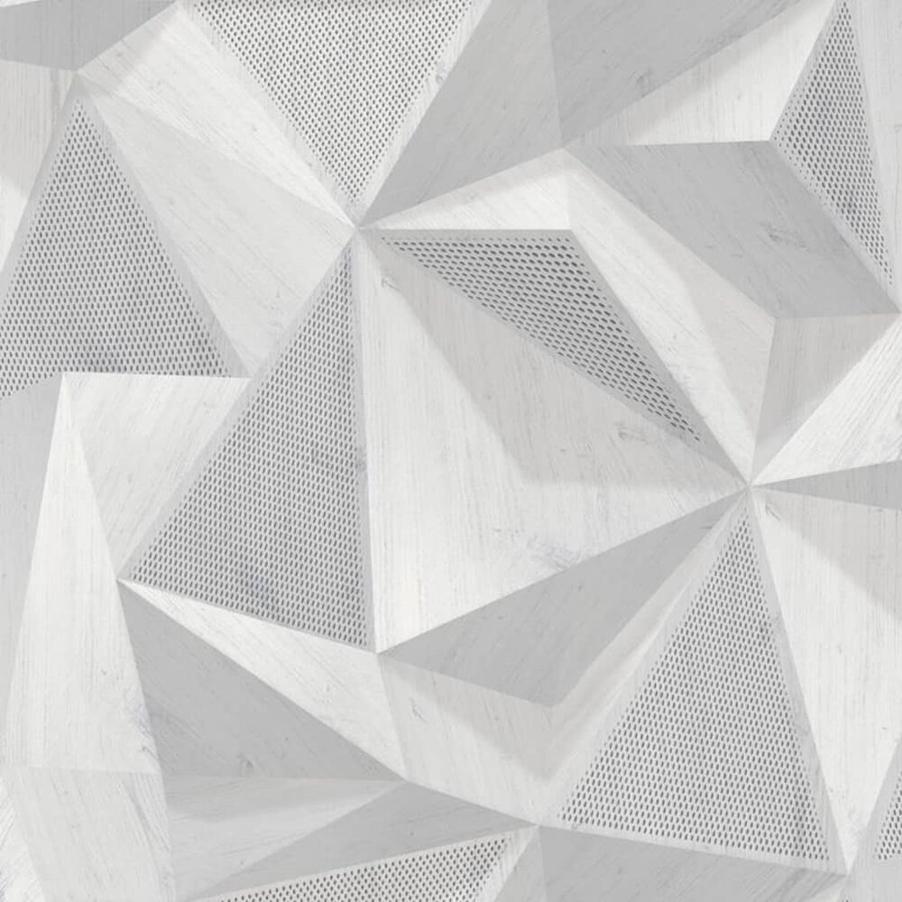 Behang Onyx lichtgrijs