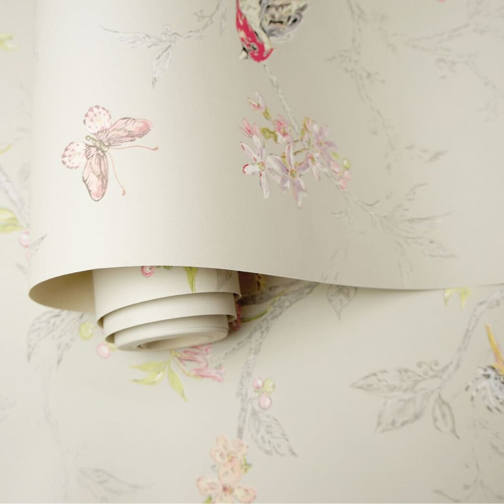 Behang Phoebe beige