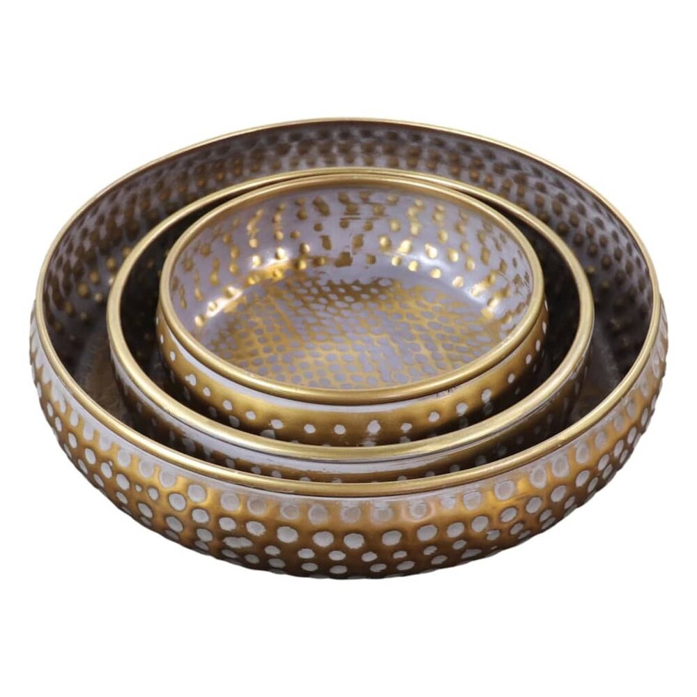 3-delige Schalenset decoratief