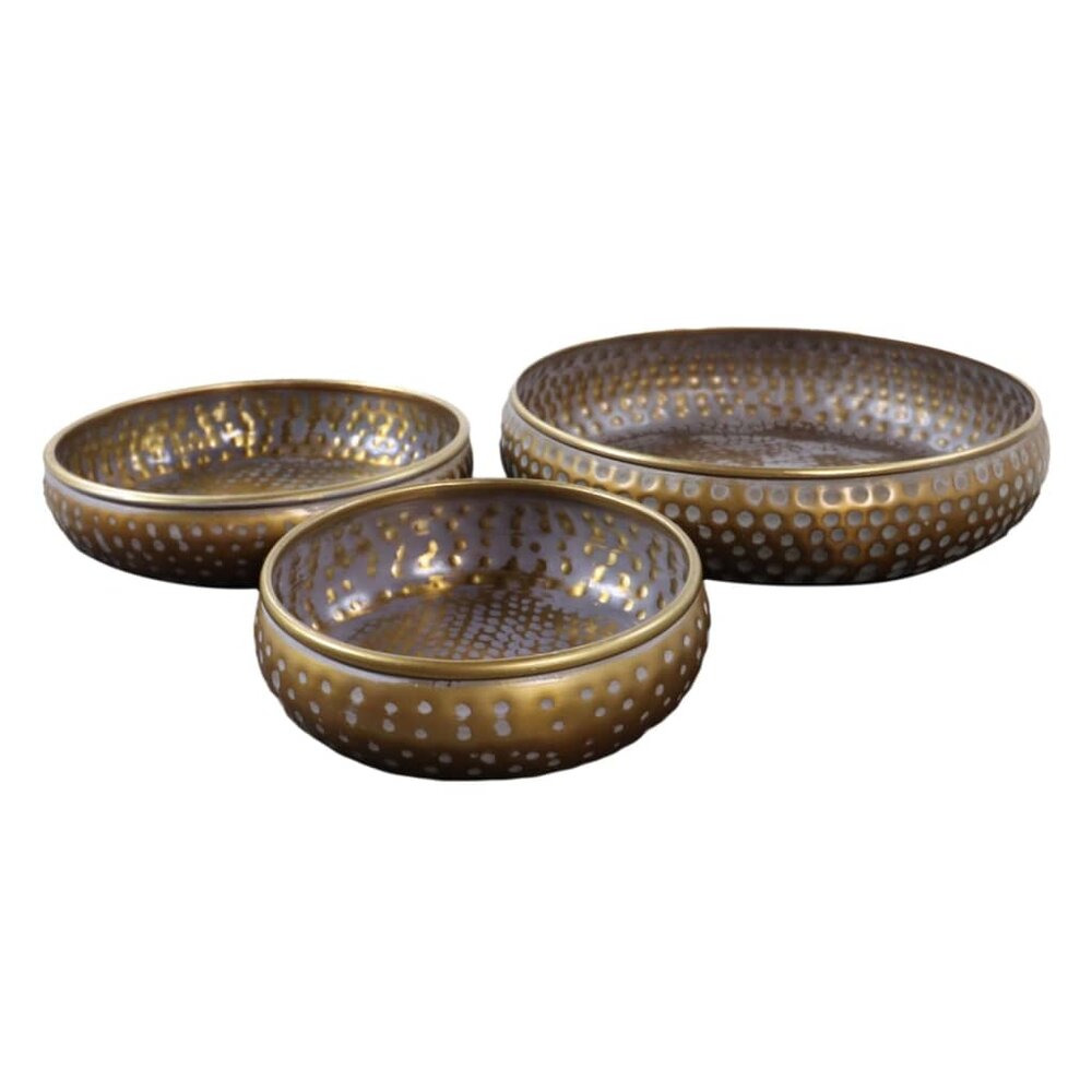 3-delige Schalenset decoratief