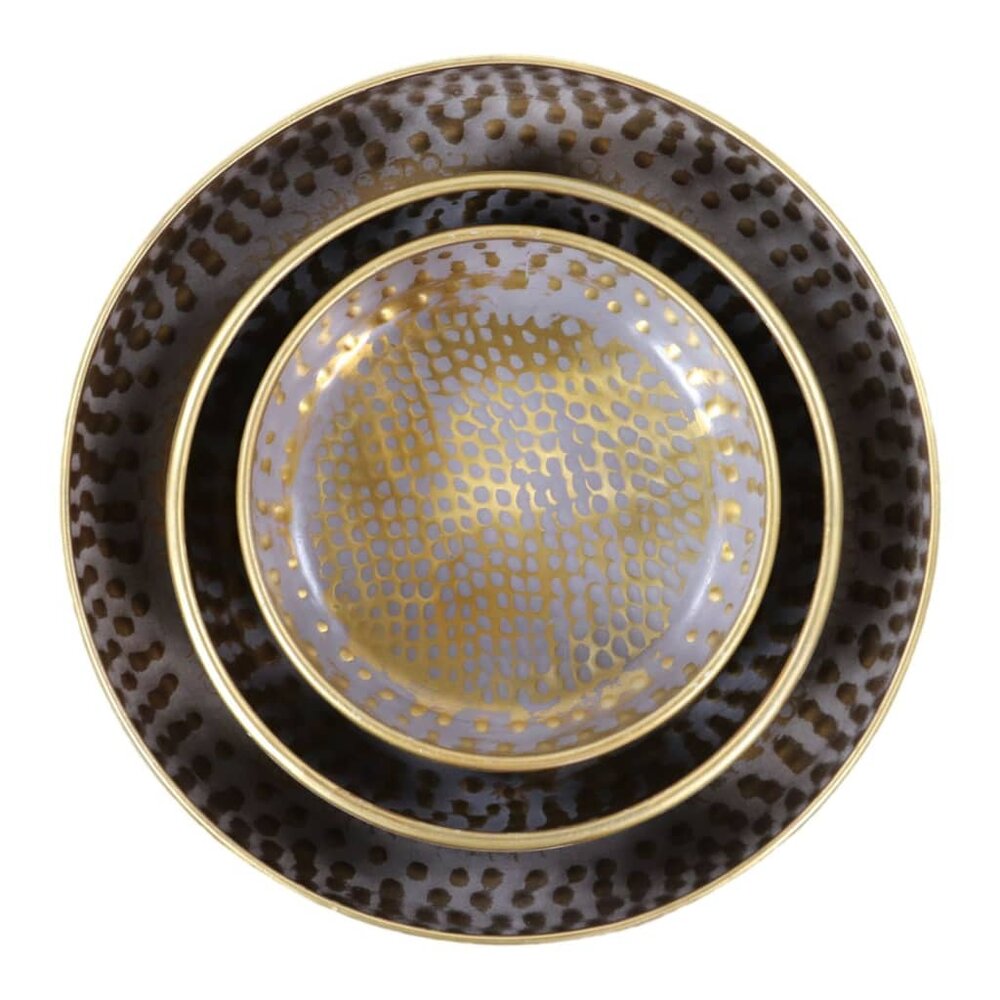 3-delige Schalenset decoratief