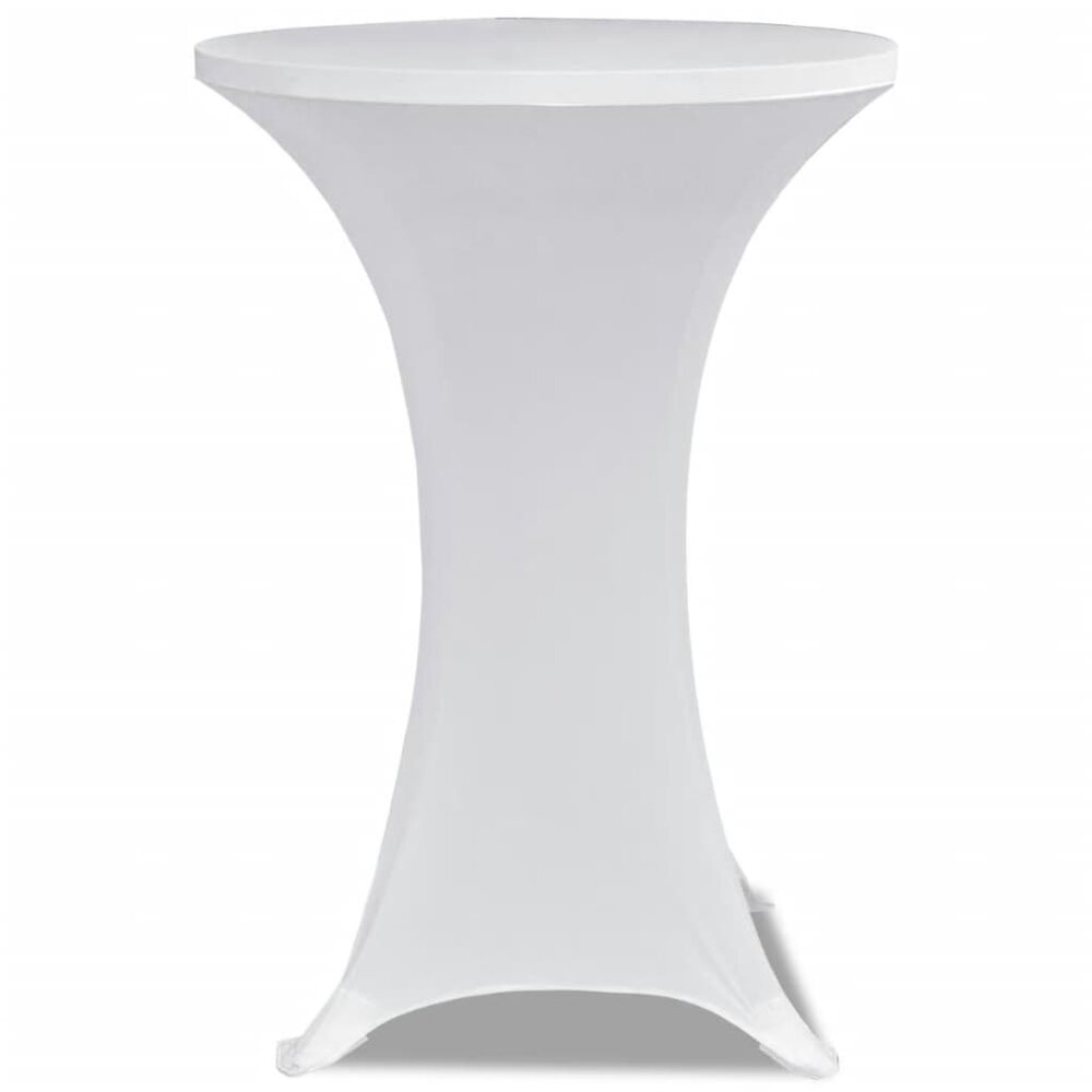 Statafelhoes Stretch &Oslash;70cm Wit (2 stuks)