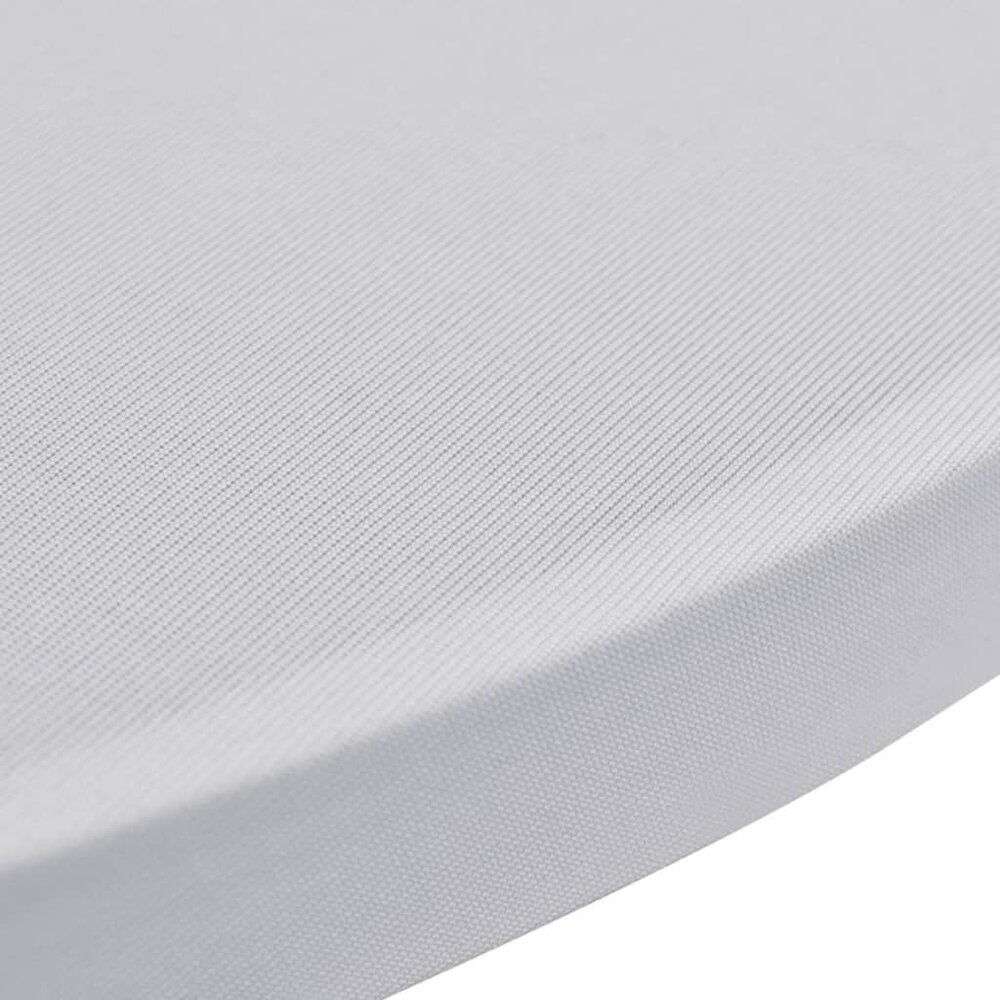 Statafelhoes Stretch &Oslash;70cm Wit (2 stuks)