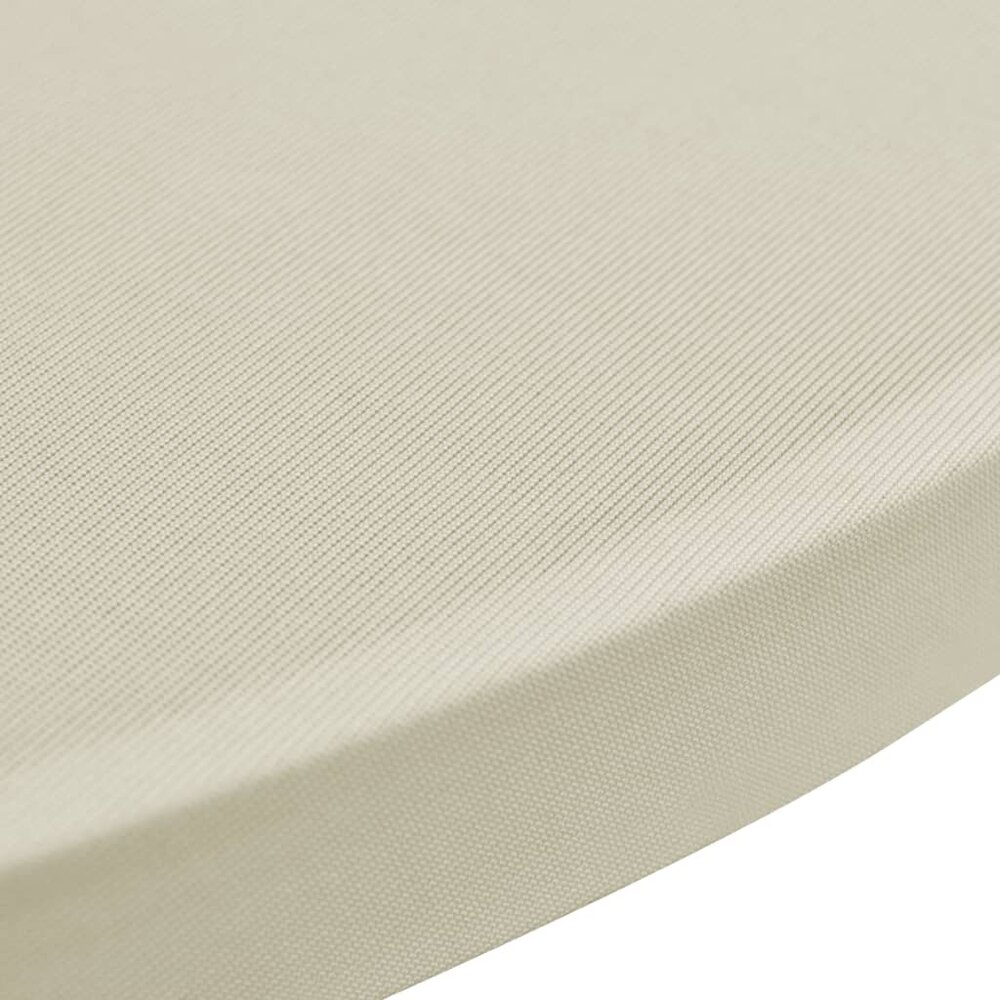 Statafelhoes Stretch &Oslash;80cm Cr&egrave;me (2 stuks)