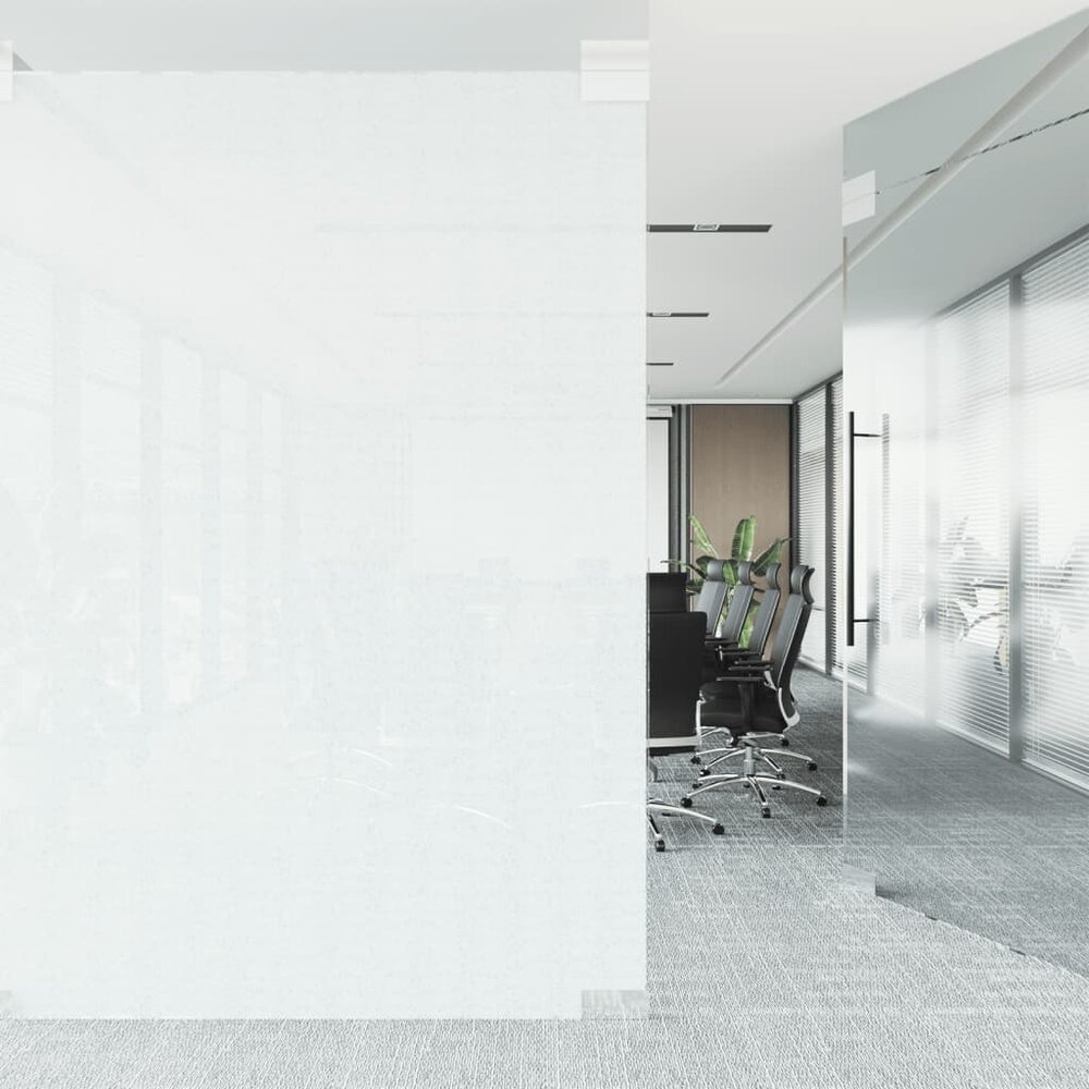 Raamfolies 3 st statisch mat PVC transparantgrijs