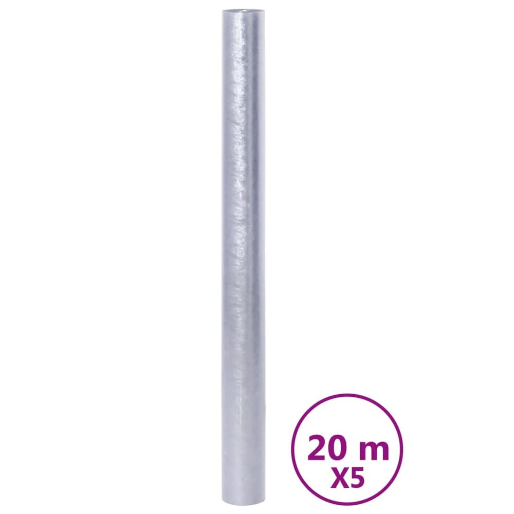Raamfolies 5 st mat 3D regenboogpatroon PVC
