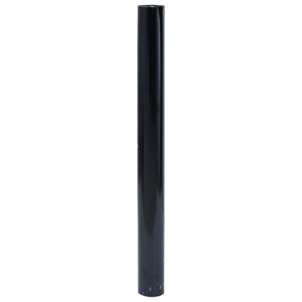 Raamfolies 3 st statisch mat PVC zwart