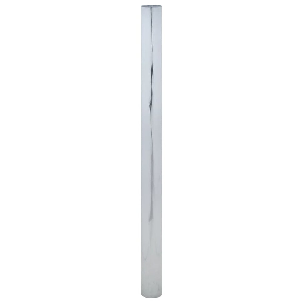 Zonnefolies 5 st statisch reflecterend PVC zilverkleurig
