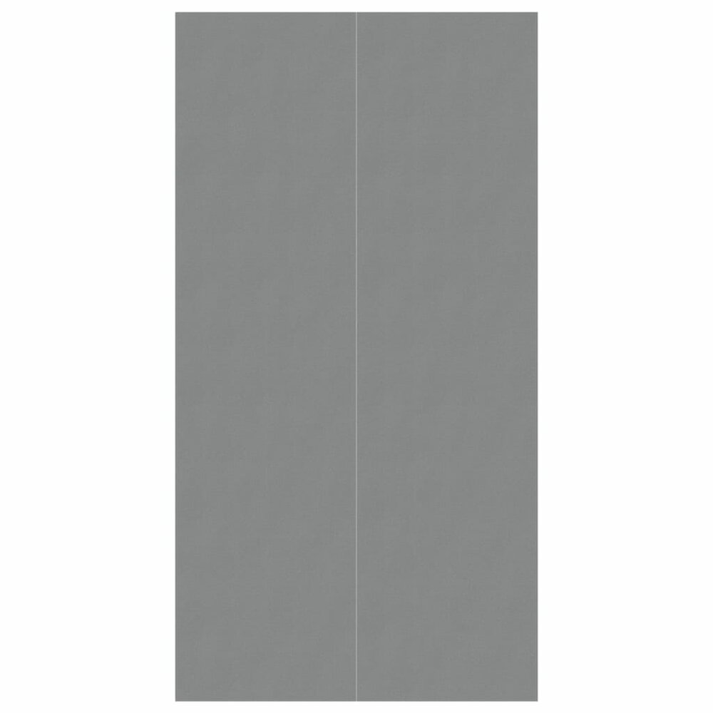 Zwembadgrondzeil 420x220 cm polyester geotextiel lichtgrijs