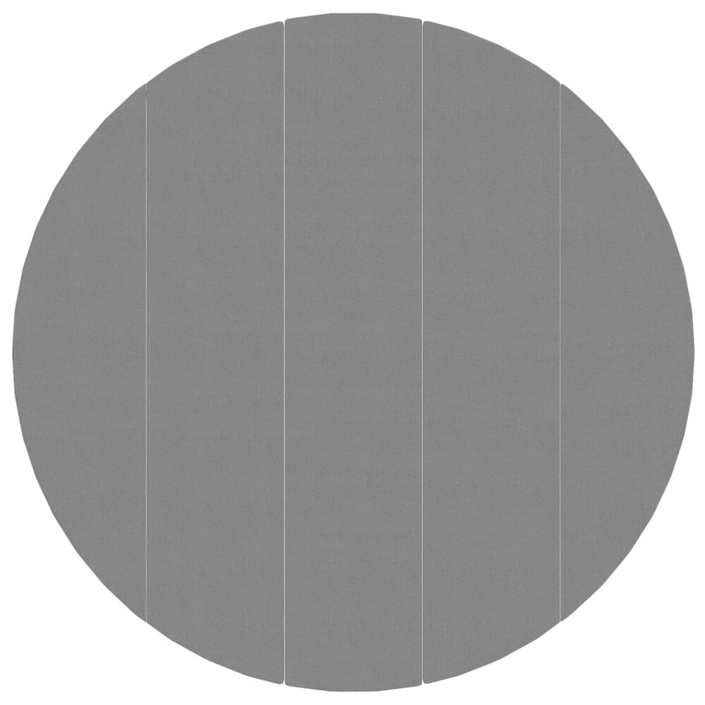 Zwembadgrondzeil &Oslash;550 cm polyester geotextiel lichtgrijs