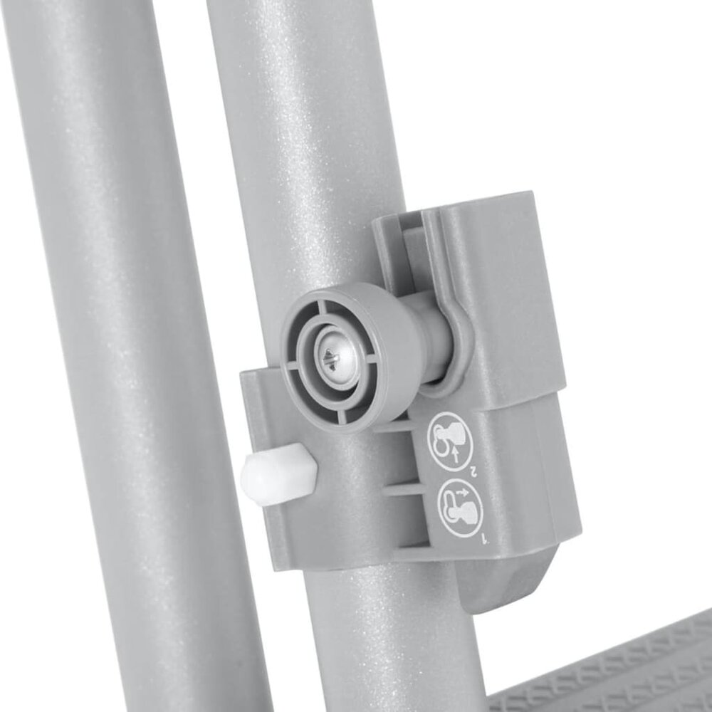 Flowclear Zwembadladder met 4 treden 122 cm