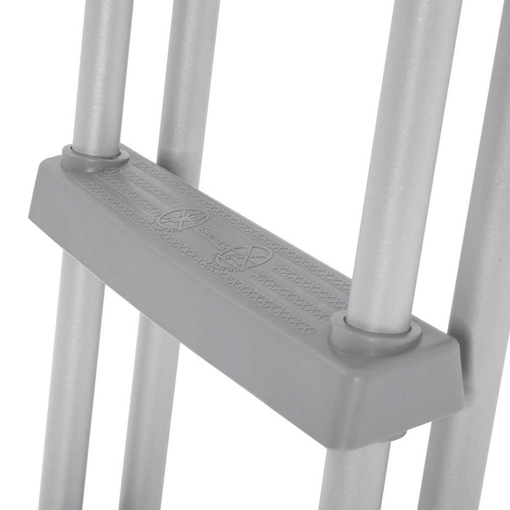 Flowclear Zwembadladder met 4 treden 122 cm