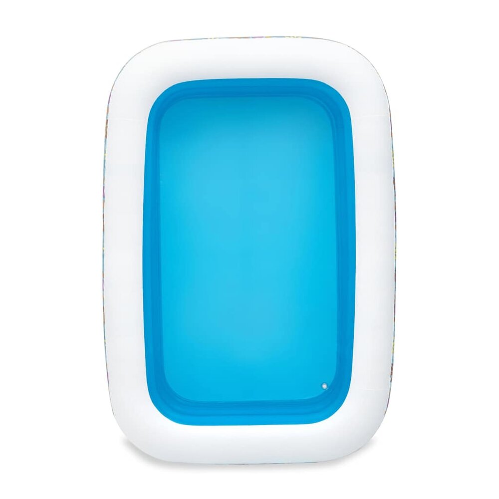 Kinderzwembad opblaasbaar 229x152x56 cm blauw