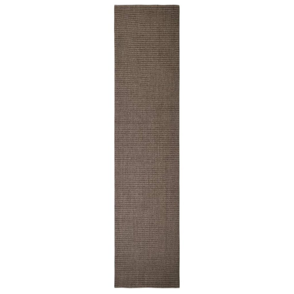 Sisalmat voor krabpaal 80x350 cm bruin