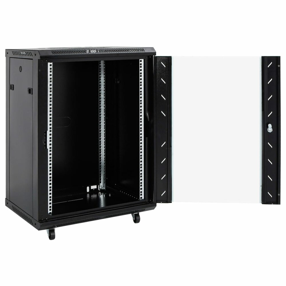Netwerkkast met draaiwieltjes 15U IP20 19&amp;quot; 53x40x80 cm