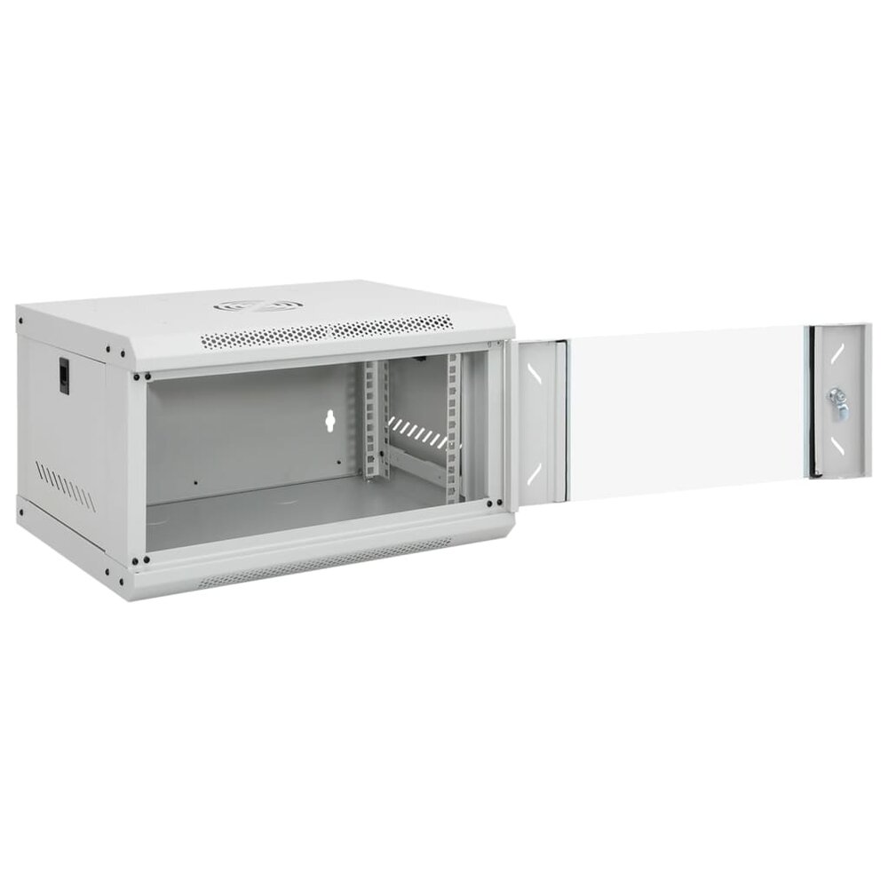 Netwerkkast wandgemonteerd 6U 19&amp;quot; IP20 53x40x30 cm