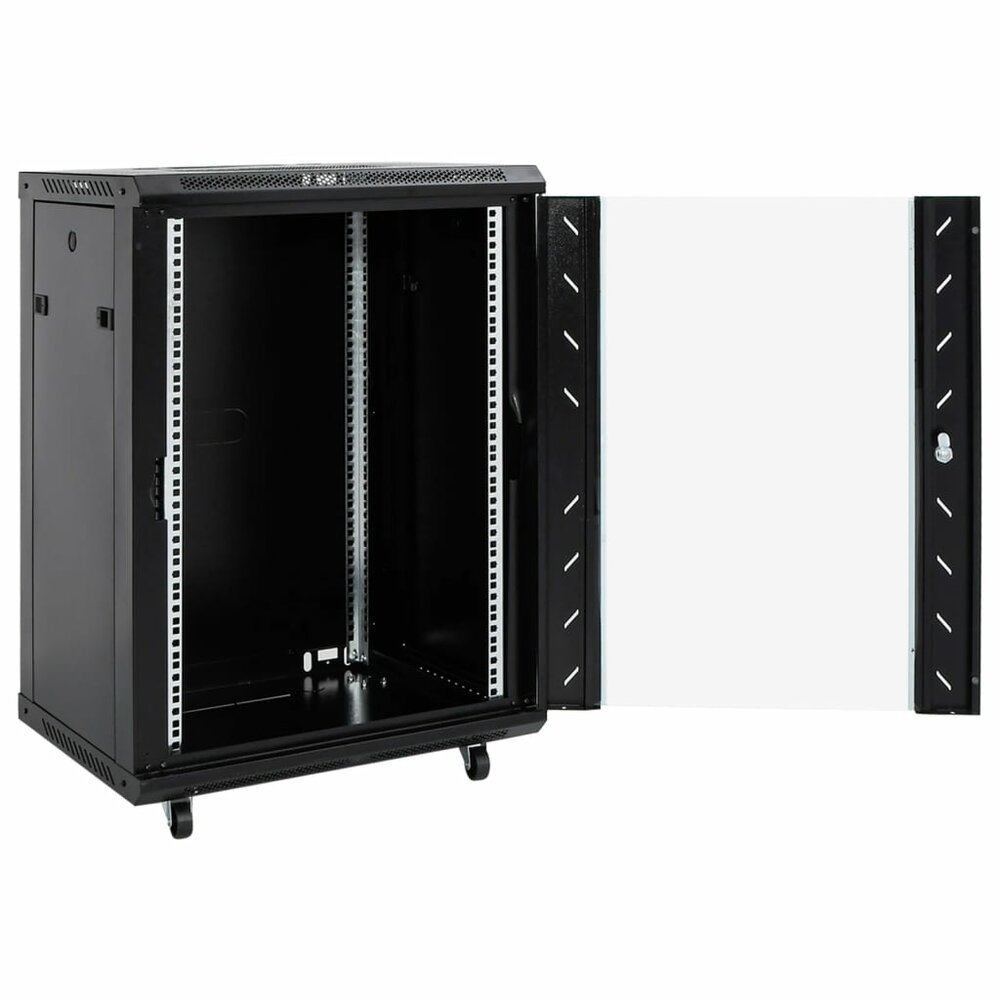 Netwerkkast 15U 19&amp;quot; IP20 53x40x80 cm zwart