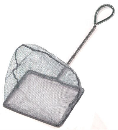 Ebi Vis Schepnet Grof V-Vorm Zwart 8 CM