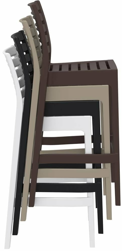 Siesta Ares Stapelbare Barkruk 75 Cm Bruin (Per 2 Stuks)